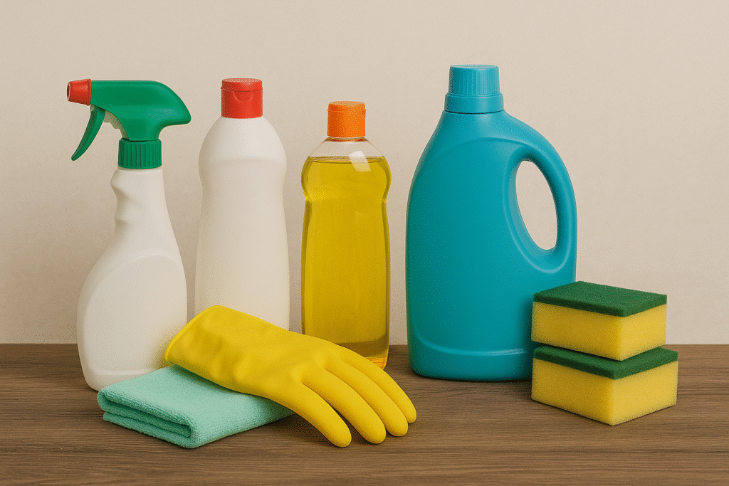 Eco Friendly cleaning products used by professional cleaners at MBnB Concierge Cleaners